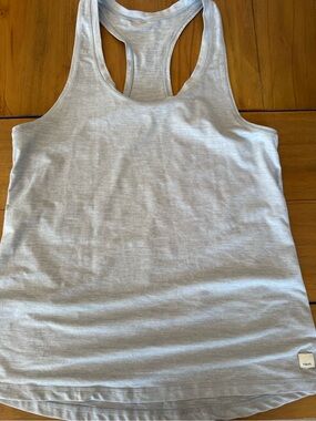 Vuori Light Gray Racerback Tank Top